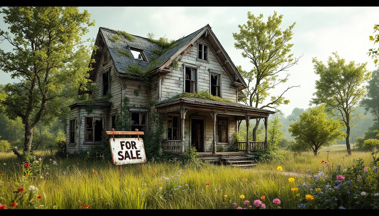 découvrez une opportunité unique avec cette maison abandonnée à donner. réalisée pour les amoureux de la rénovation, elle offre un potentiel incroyable pour créer un projet de vie personnalisé. plongez dans cette aventure et laissez libre cours à votre imagination pour redonner vie à cette demeure.