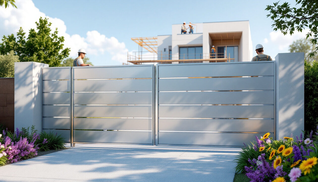 découvrez les nombreux avantages d'installer un portail en aluminium lors de la construction de votre maison. esthétique, durabilité, faible entretien et sécurité renforcée, un portail en aluminium allie design moderne et praticité. apprenez comment ce choix peut valoriser votre propriété tout en offrant une esthétique élégante.
