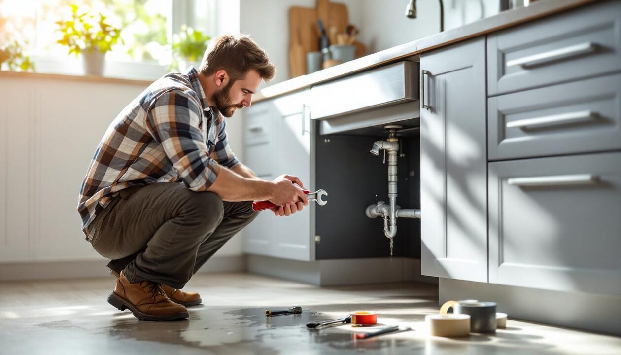 découvrez des solutions simples et efficaces pour réparer une fuite sous évier. suivez nos étapes faciles pour détecter l'origine du problème et stopper la fuite sans stress !