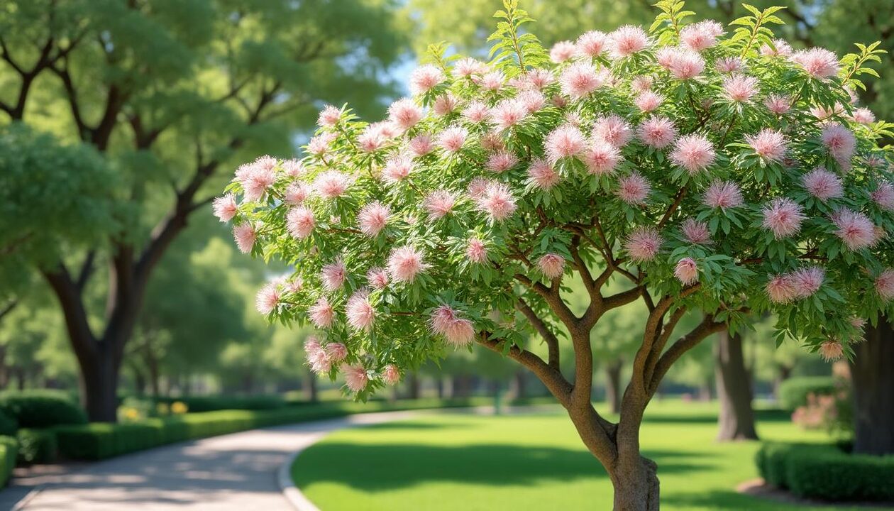 découvrez tout sur l'albizia, un arbre ornemental aux fleurs délicates : ses caractéristiques, ses besoins et conseils d'entretien pour un jardin magnifique.