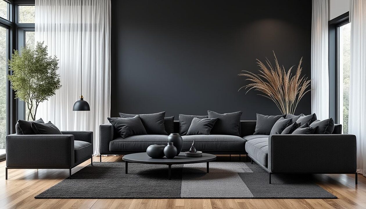 découvrez comment intégrer la couleur anthracite dans votre décoration intérieure pour un style moderne et élégant, avec des conseils pratiques et des idées inspirantes.
