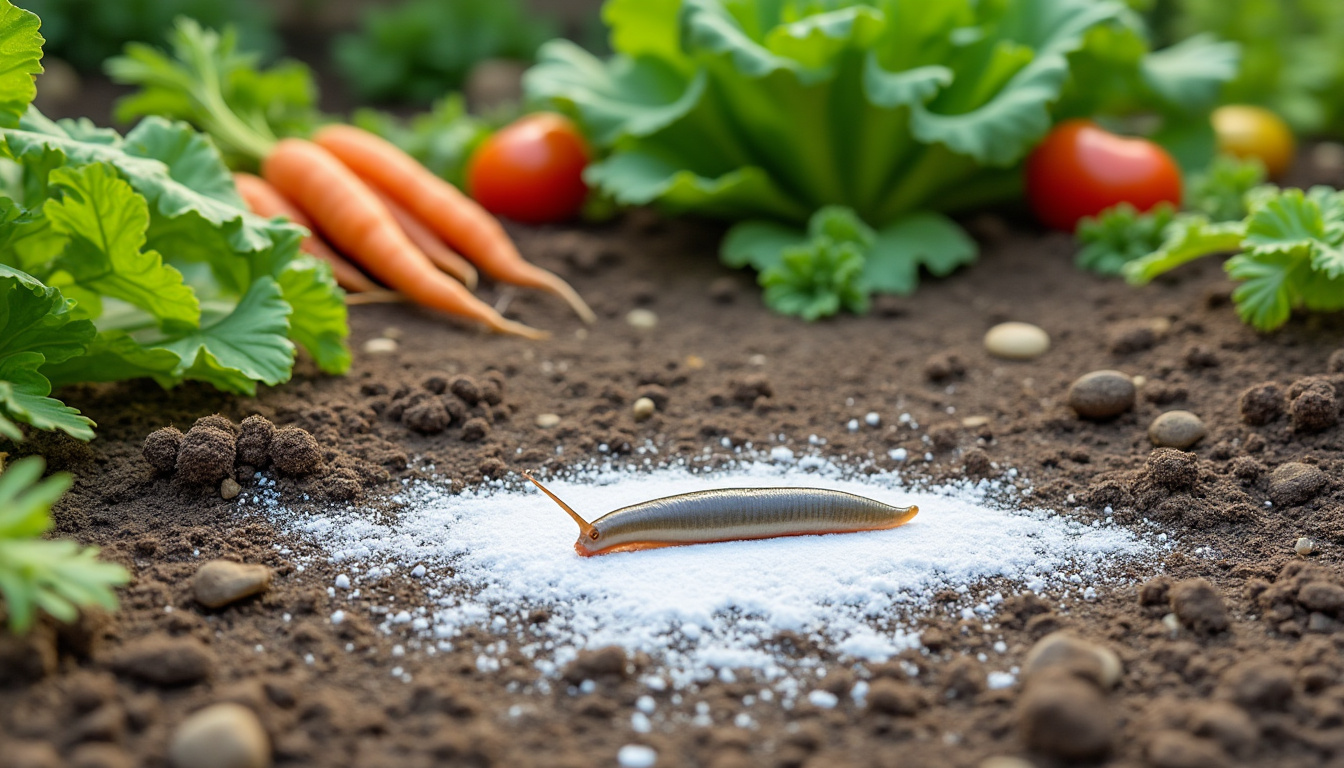 découvrez comment utiliser le bicarbonate de soude comme un anti-limace naturel et efficace pour protéger votre jardin des limaces sans produits chimiques.