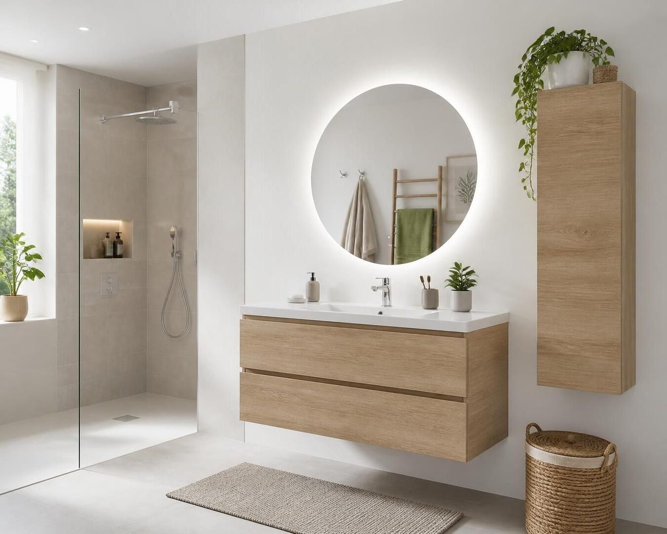 découvrez nos conseils pratiques pour bien choisir et aménager votre salle de bain avec les produits leroy merlin, alliant style et fonctionnalité.