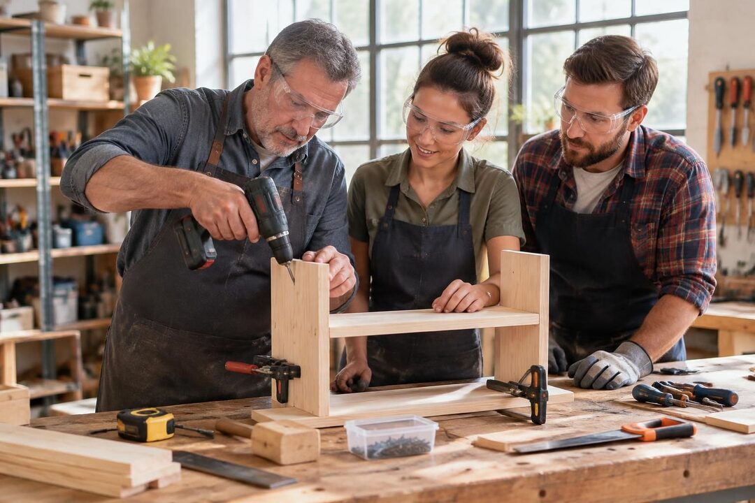 Découvrez Institutdubricolage.com : des formations et cours de bricolage pour apprendre, progresser et réaliser vos projets en toute confiance.
